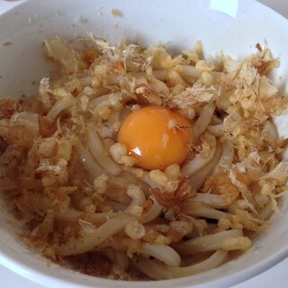 ☆簡単☆塩昆布と鰹節のぶっかけうどん